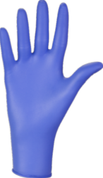 Boite de 100 gants médicaux en nitrile non poudrés Taille M NITRYLEX Basic MERCATOR MEDICAL violet