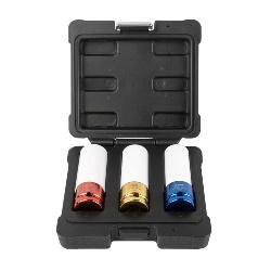 SET DE 3 DOUILLES D'IMPACT POUR EXTRACTION DE ROUES 1/2"