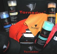 Lot 6 chiffons TORNADOR + 1 gomme brouillard