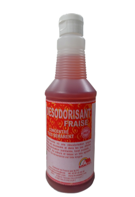 Désodorisant concentré parfum fraise 500 ml