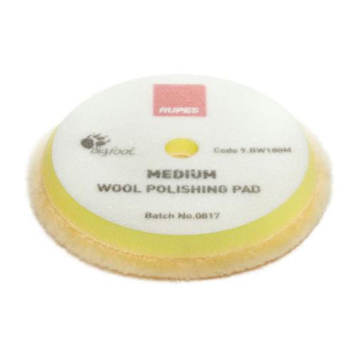 Mousse de polissage en laine Jaune Medium Diam 150/170mm RUPES