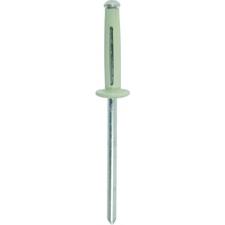 Lot 250 Rivets pétale 4X18 BLANC Spécial Immatriculation