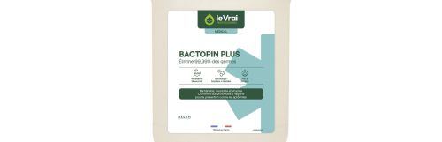 Le Vrai Détergent désinfectant HACCP Bactopin Plus - prêt à l'emploi - 5L