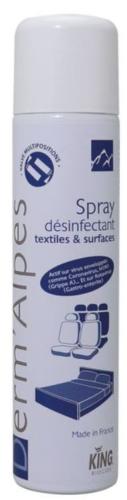 Spray désinfectant textile -KING -300mL