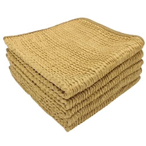 Sachet de 5 Microfibres WAVE GOLD 36 X 36 CM -pour surface lisse