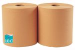 Lot de 2 bobines de papier 1500 feuilles - coloris chamois