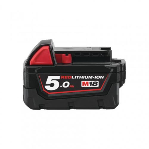 Batterie 18 V 5Ah RedLithium-Ion M18B5 Milwaukee 