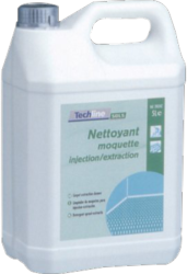 NETTOYANT MOQUETTES 5 L TECHLINE POUR INJECTEUR/EXTRACTEUR