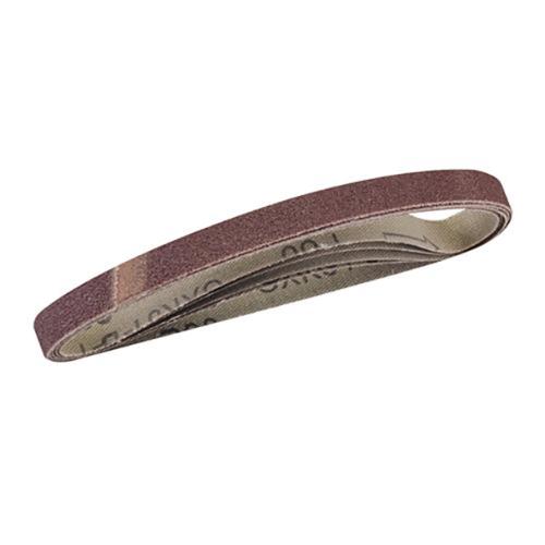 Bandes abrasives 10 * 330 mm, lot de 5 pièces - 386171