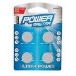 Lot de 4 piles bouton lithium CR2025