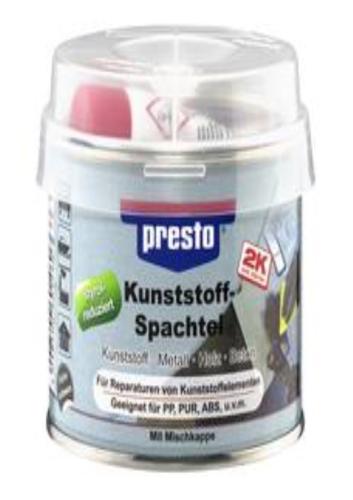 PRESTO mastic plastique et durcisseur 250 g 