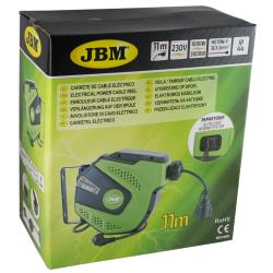 Enrouleur câble électrique - 12M  JBM