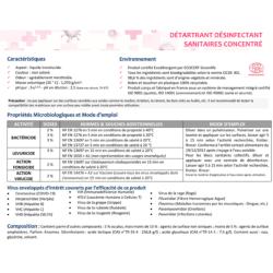 Détergent Désinfectant Sanitaires ACTIPUR Concentré 5L
