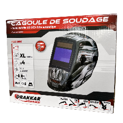 Cagoule de soudage automatique teinte - DRAKKAR EQUIPEMENT - 05886