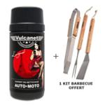 Lingettes nettoyantes VULCANET avec chiffon microfibre + 1 kit barbecue offert
