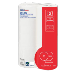 PAPIER TOILETTE TECHLINE BLANC 2PLIS 16X6