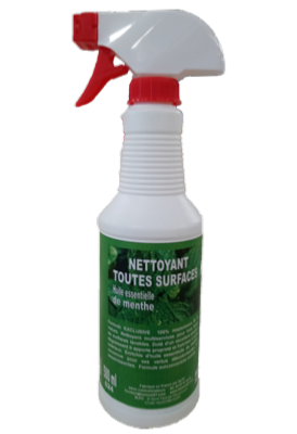 PULVERISATEUR NETTOYANT HUILE ESSENTIELLE 500 ML