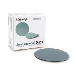 Boîte de 10 Disques Mousse Vert 150mm  Sunfoam SC Grip P1000 - Sunmight