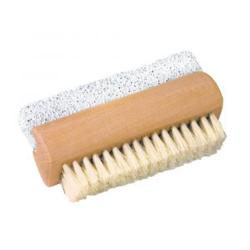 Brosse à ongles avec pierre ponce