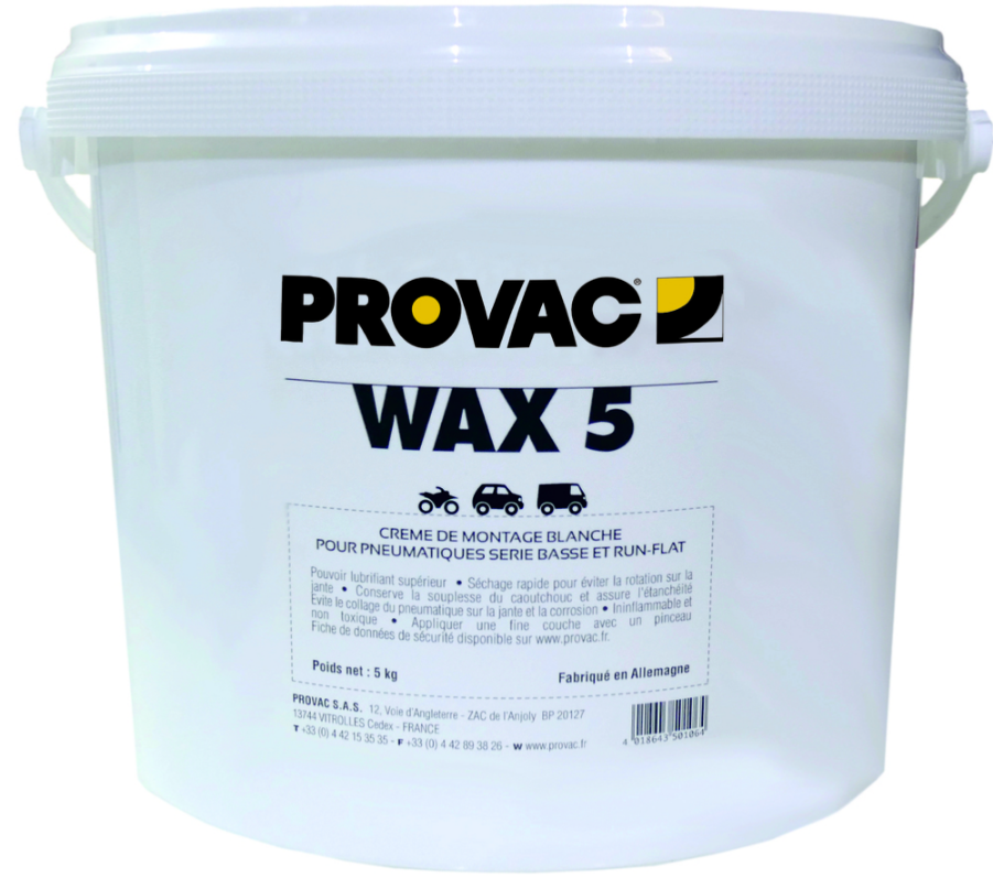 Seau de graisse à pneu blanche 5kg KS TOOLS 100.4010