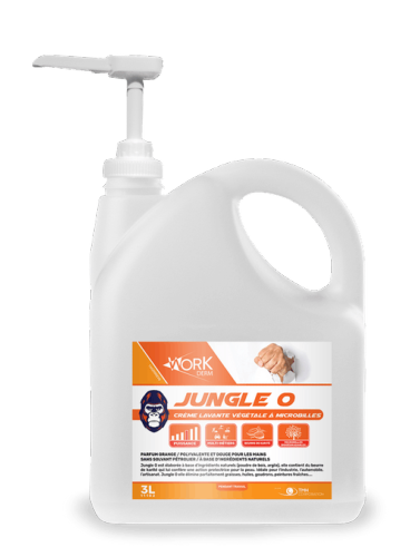 Savon pour industrie et automobile - Jungle O 3L + Pompe 