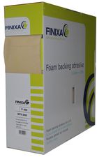 Finixa - rouleau de papier abrasif sur mousse 114mm x 25m - P150