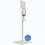 OFFRE SPECIALE !!!     Station Désinfectante / distributeur automatique gel hydroalcoolique  - blanc