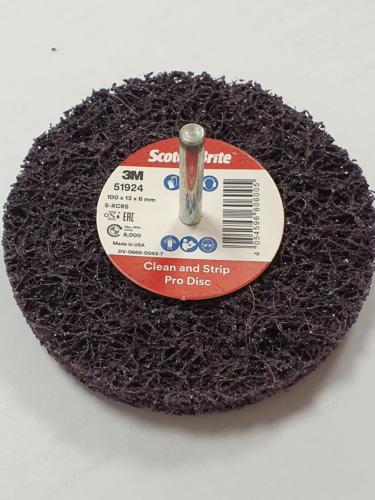 Brosse 3M 51924 S-XCRS purple DIAM. 100MM