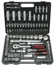 Coffret outillage 1/4" +1/2"