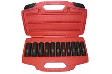 Coffret 11 douilles chocs 1/2" intensives