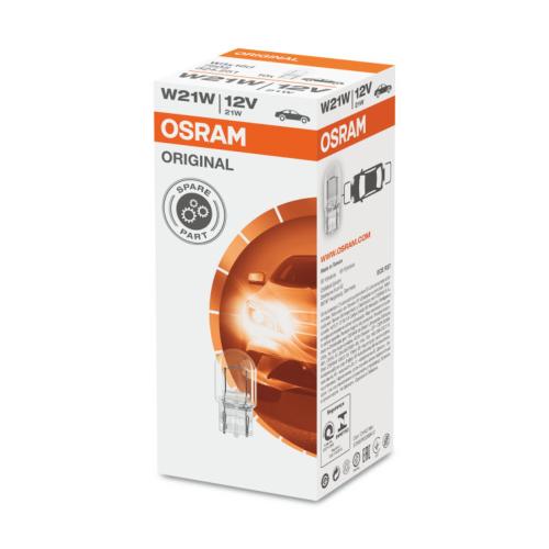 OFFRE SPECIALE !!! Ampoule OSRAM Stop culot W3x16q - W21/5W, 12V 21/5W pour voiture