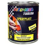 Peinture au pinceau et pistolet décollable noir mat