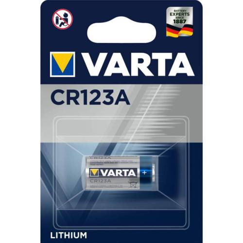 Pile lithium CR123A VARTA