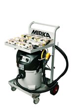 Centrale d'aspiration + ponceuse avec servante