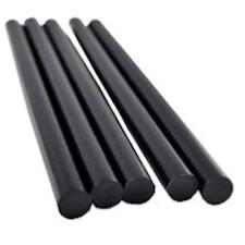 Lot de 5 bâtons de colle noire pour pistolet à colle