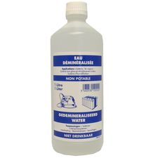 Eau déminéralisée 1 litre