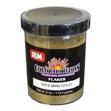 Pot de paillettes mini gold 113 gr