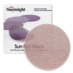 Boîte de 50 Disques Abrasifs 150mm  SUN NET P120 - Sunmight