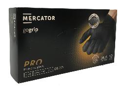 Boite de 50 Gants de protection contre les substances chimiques Taille XL Gogrip MERCATOR Noir