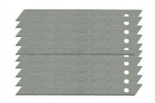 Lot de 10 lames droites 9 mm