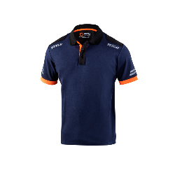 Polo SPARCO TECH Navy/Fluo orange - Taille L