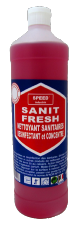 Sanit Fresh nettoyant sanitaires désinfectant et concentré 1L
