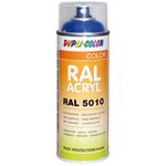 Aérosol peinture RAL 5010 bleu gentiane brillant 400ml