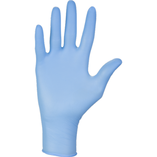 Boite de 100 Gants d'examen et de protection Nitrylex classic Taille M MERCATOR MEDICAL Bleu