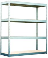 Etagère métal et bois - 4 tablettes