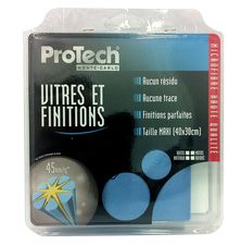 Carré micro-fibre vitres et finitions 30 x 40 cm