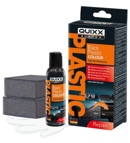 QUIXX PEINTURE NOIRE POUR PLASTIQUE 20146