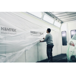 Film de masquage pour cabine de pulvérisation KEMTEX 2,40 m. X 18 m