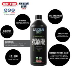 Shampoing Neutre 1000 ml MAFRA MF66 Maniac Line