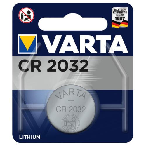Pile electronique lithium CR2032 VARTA